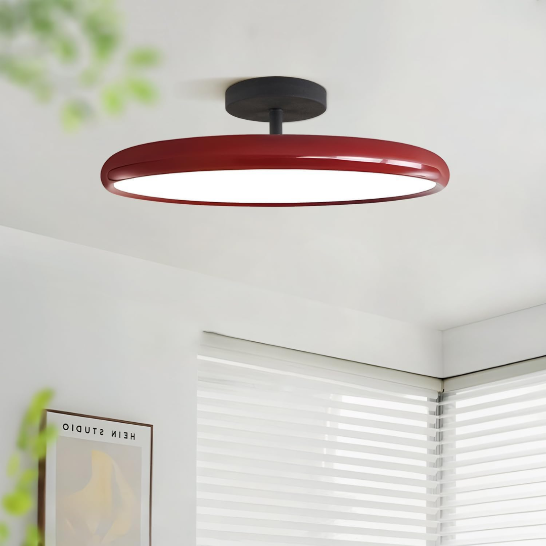 Plafon LED Industrial 40cm Direcional com Controle Remoto
