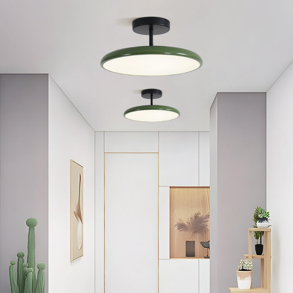 Plafon LED Industrial 40cm Direcional com Controle Remoto