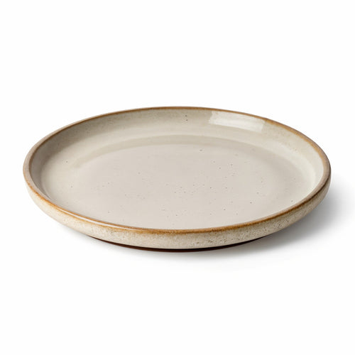 Danmero Birch Bread Plate — three-quarter angled view showing full top face and rim