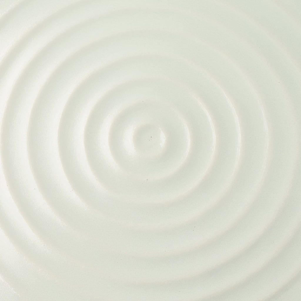 Danmero Celadon Dessert Plate — macro close-up of the glaze surface texture