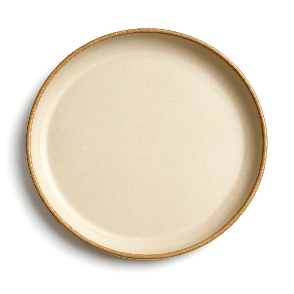 Danmero Magnolia Dinner Plate — top-down view of the complete top face