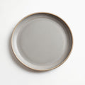 Danmero Pebble Dinner Plate — top-down view showing full round face and glaze