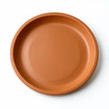 Danmero Terracotta Bread Plate — top-down view showing full top face